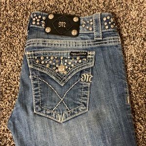 Boot cut miss me jean size 28